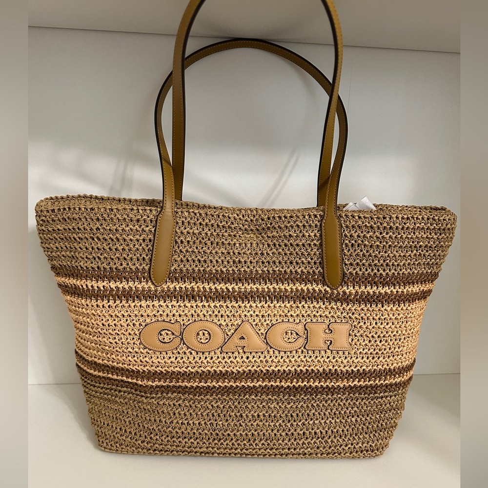 Coach Straw City Tote